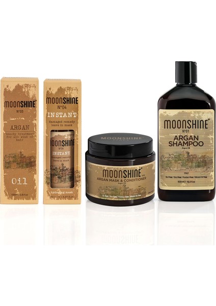 Argan Bakım Seti