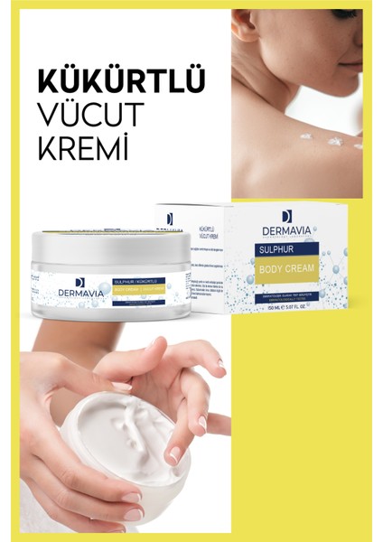 Kükürtlü Vücut Kremi 150 ml