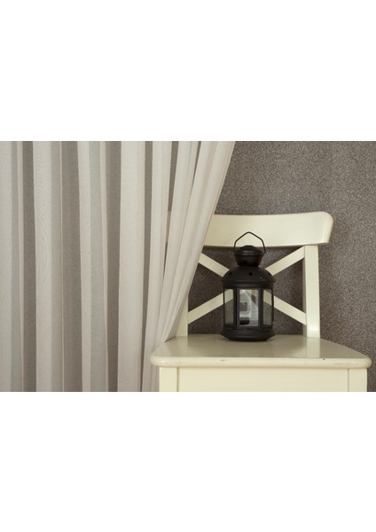 Etamin Tül Gümüş 1-2 Seyrek Pile 100X260