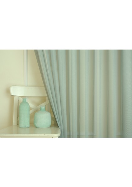 Etamin Tül Turkuaz Pilesiz 150X260 fiyatları