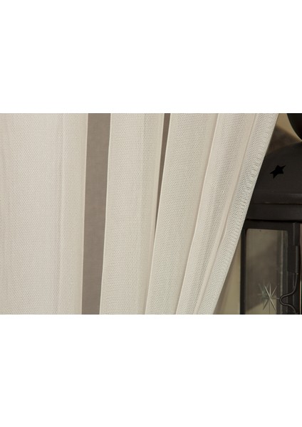 Etamin Tül Gümüş 1-3 Sık Pile 100X260