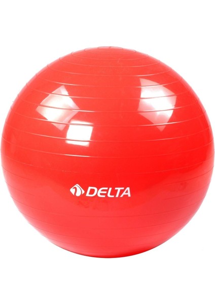 55 cm Dura-Strong Deluxe Kırmızı Pilates Topu