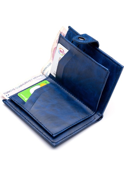Okyanus Mavisi Kaliteli Unisex Cüzdan modelleri