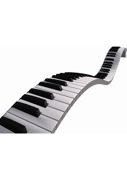 Genç Odası - Piyano Notaları Baskılı Zebra Perde fiyatları