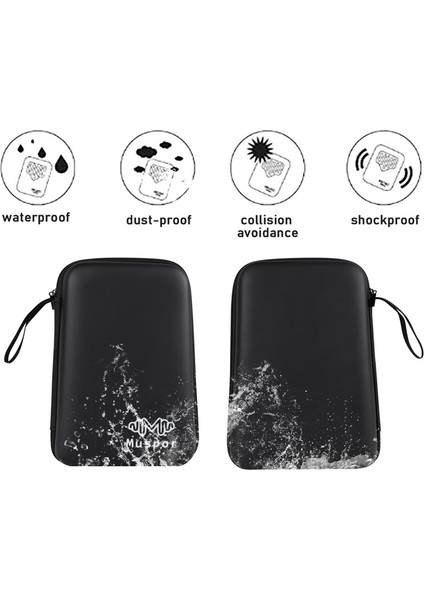 Su Geçirmez Eva Depolama Kılıfı Gig Bag Mevcut Hediye (Yurt Dışından)