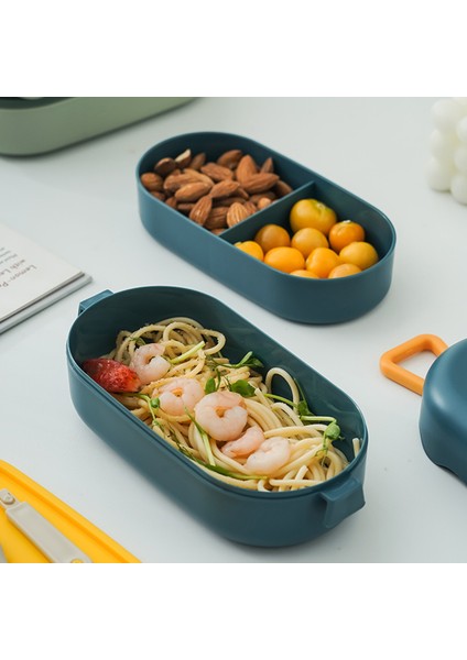 Bento Box Bölmesi Saklama Ofis Çalışanı Bento Box Gıda Saklama Kutusu ile (Yurt Dışından)