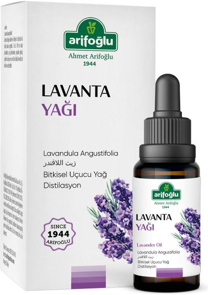 %100 Saf ve Doğal Lavanta Uçucu Yağı 10 ml