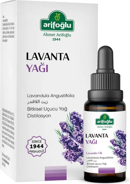 %100 Saf ve Doğal Lavanta Uçucu Yağı 10 ml