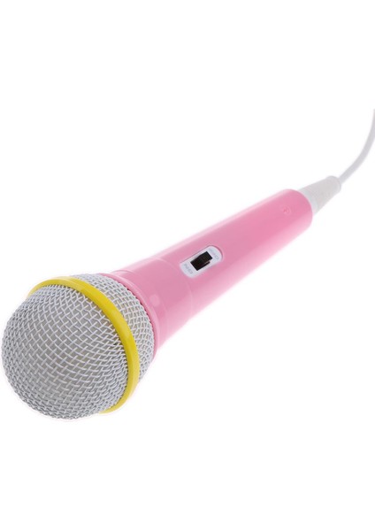 Çocuklar Müzikal Eğitim Oyuncak 3.5mm Masaüstü Bilgisayar Mikrofon Pembe (Yurt Dışından) modelleri