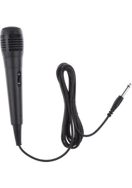 6.35MM Vokal Dinamik Mikrofon Mikrofon Mikrofon Sistemi Siyah (Yurt Dışından)