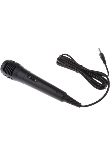 6.35MM Vokal Dinamik Mikrofon Mikrofon Mikrofon Sistemi Siyah (Yurt Dışından)