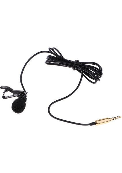 Akıllı Telefon Altın Için 1.5m Kablo ile 3.5mm Yaka Mikrofonu (Yurt Dışından) fiyatları