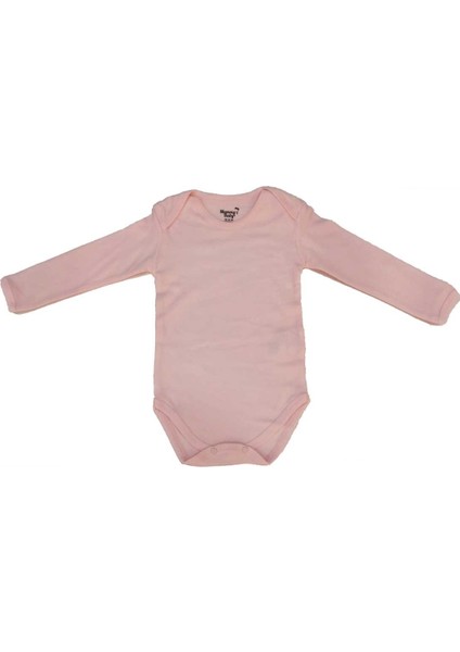 Uzun Kollu Body Pembe