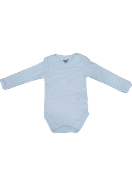 Uzun Kollu Body Mavi