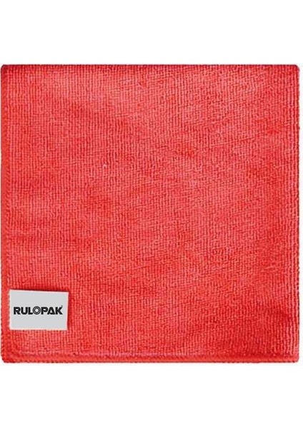 Mikrofiber Bez Kırmızı 20'li Paket