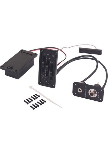 Aktif Keman Ayarlanabilir Sessiz Eq Ekolayzer Pikap Diy Elektrikli Keman Parçası (Yurt Dışından)