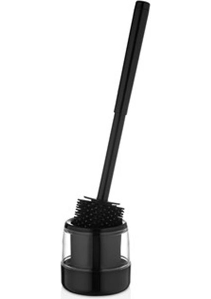 Yuvarlak Elite Silikon Tuvalet Fırçası Siyah modelleri