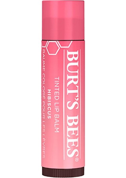 Burts Bees Renkli Dudak Bakım Kremi Gül Kurusu - Tinted Lip Balm Hibiscus 4,25 gr