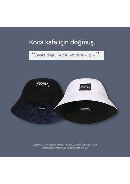 Erkekler Kış Vahşi Balıkçı Şapkası