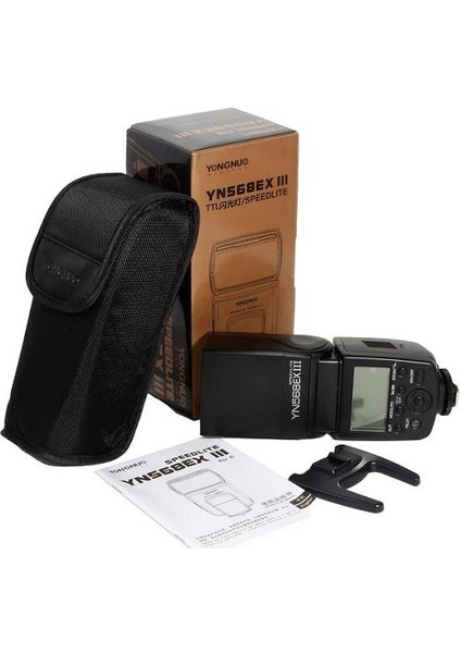 YN568-EX Iıı Nikon Uyumlu Hss Ttl Tepe Flaşı 2'li Paket