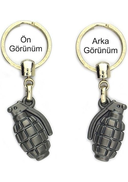 El Bombası Grenade Anahtarlık - Mat Siyah fırsatları