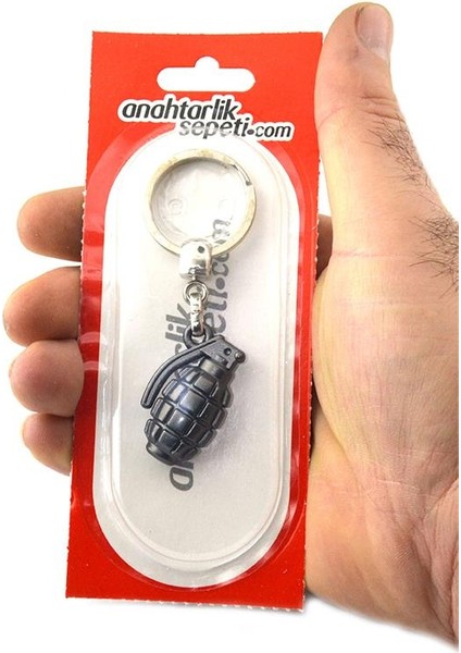 El Bombası Grenade Anahtarlık - Mat Siyah indirimleri