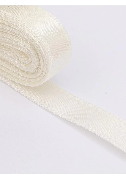 Netsan Etiket Krem Saten Kurdele 1,5cm 100MT