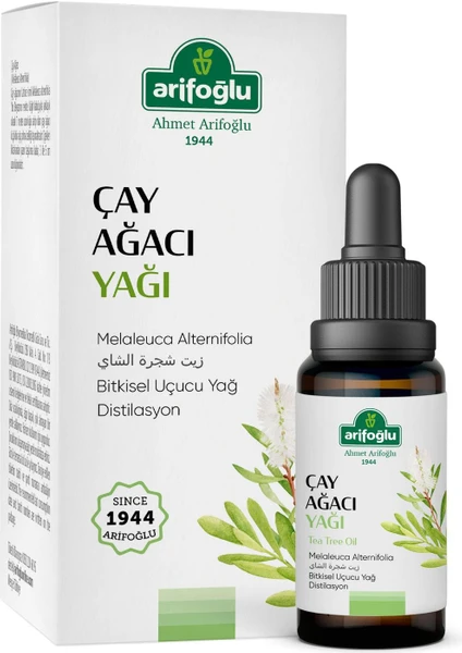 %100 Saf ve Doğal Çay Ağacı Uçucu Yağı 10 ml