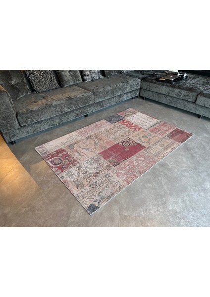Mira 973 Patchwork Vintage Görünüm Dokuma Taban Halı
