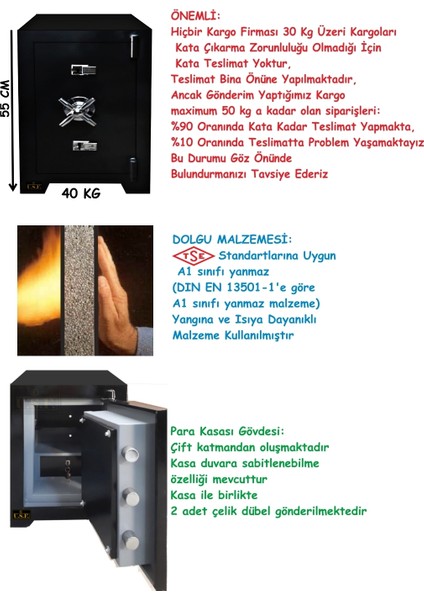 Ev ve Ofis Tipi Para Kasası
