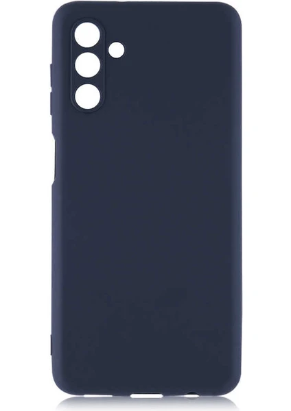 Case 4U Samsung Galaxy A13 5G Uyumlu Kılıf Klasik Mat Renkli Yumuşak Premier Silikon Siyah