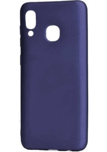 Case 4U Honor 8C Kılıf Klasik Mat Renkli Yumuşak Premier Silikon Lacivert