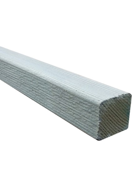 AHŞAP PROFİL DECK 4,0 x 4,0 Cm LADİN 2.SINIF YEŞİL EMPRENYELİ