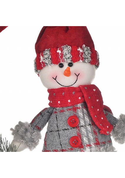 New Year Yeni Yıl Snowman Kapı Süsü 45 cm fırsatları