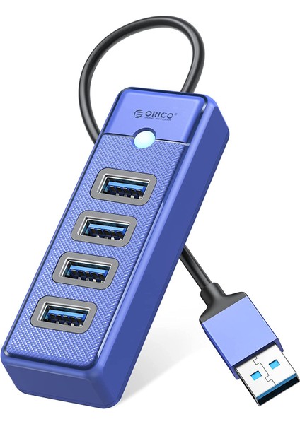 Usb3.0 4 Portlu 5gbps Çoklu USB Bağlantı Noktası Çoklayıcı Hub, 15CM, Siyah, PW4U-U3-015-BK