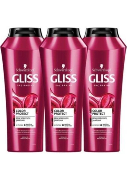 Color Protect Şampuan 3'lü 500 ml Ultimate