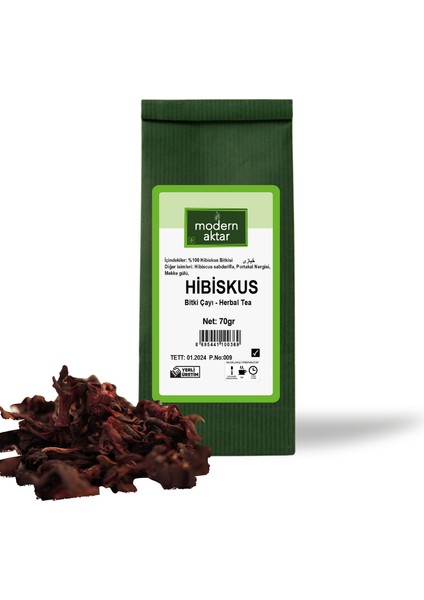 Hıbıskus Carcade Bamya Çiçeği 70 gr
