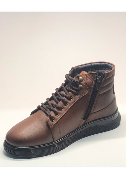 Çbn Taba Erkek Bot Fermuarlı Içi Kürklü Hakiki Deri 1020 fırsatları