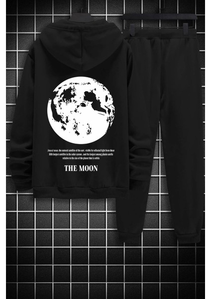 Unisex The Moon Baskılı Eşofman Takımı