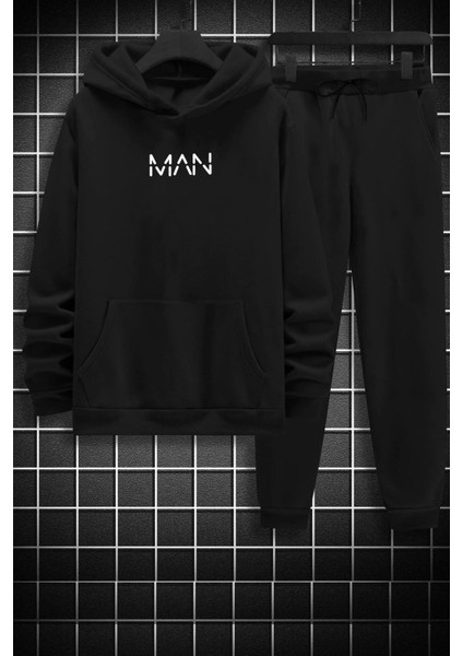 Unisex Man Baskılı Eşofman Takımı