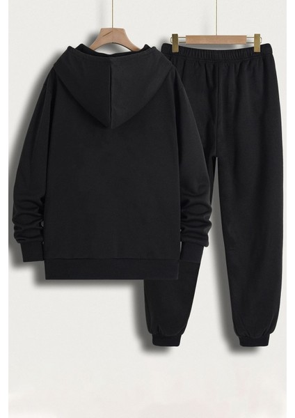 Unisex Uzay Temalı Baskılı Eşofman Takımı