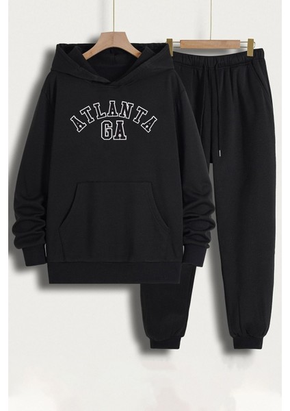 Unisex Atlanta Baskılı Eşofman Takımı