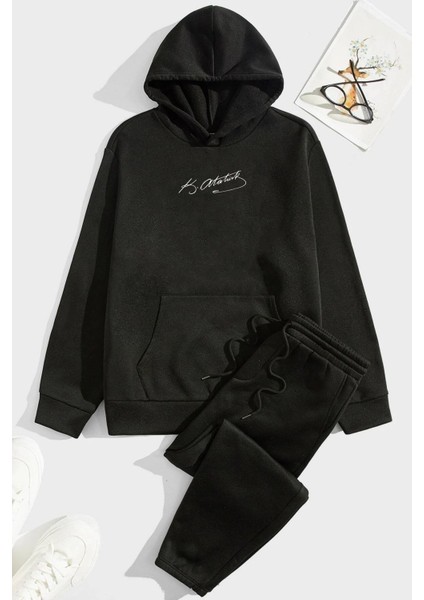 Unisex K.atatürk Imza Eşofman Takımı