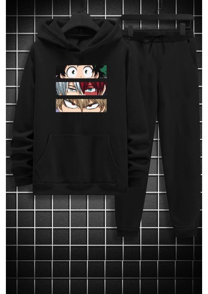 Unisex Makima Hugging Denji Eşofman Takımı