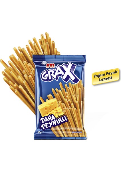 Crax Peynirli Çubuk Kraker 50 g x 20 Adet