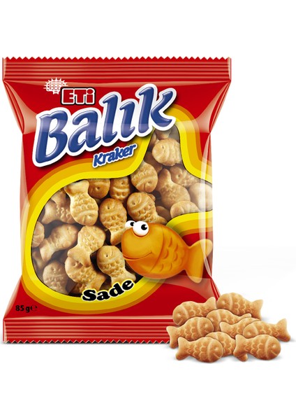 Balık Kraker 85 g x 14 Adet