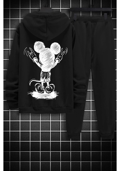 Unisex Usual Suspect Baskılı Eşofman Takımı