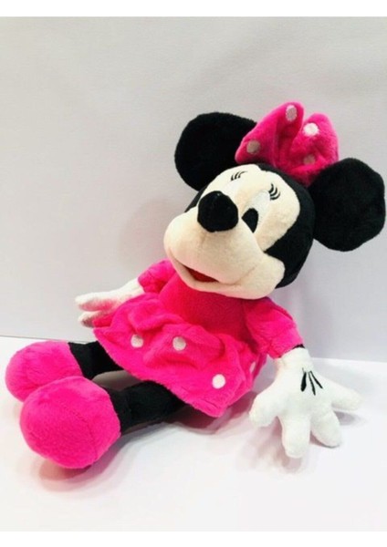 EC Shop Oyuncakchi Minnie Mouse Peluş Oyuncak 30 cm Uzunluk Mini Maus