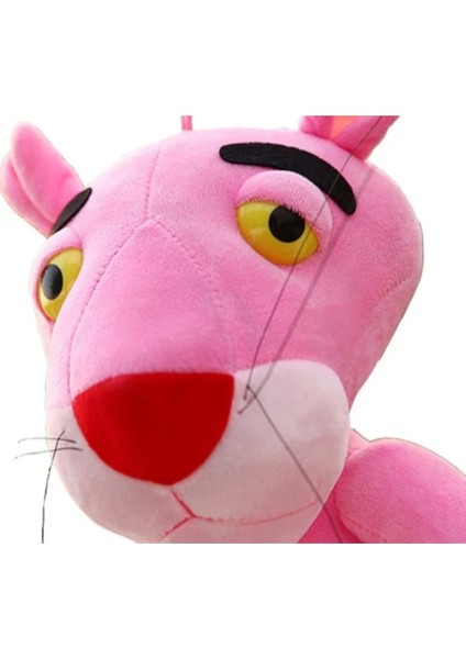 Sevimli Pembe Panter 36.40 cm Peluş Oyuncak Uyku Arkadaşı