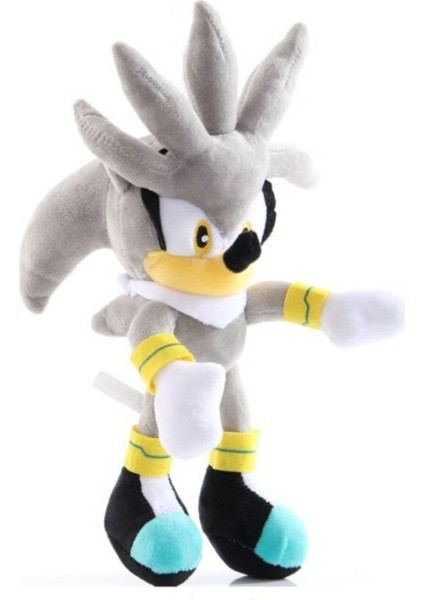 Jıngba Sonic Boom Gri (28-30 Cm) Orijinal Peluş Oyuncak